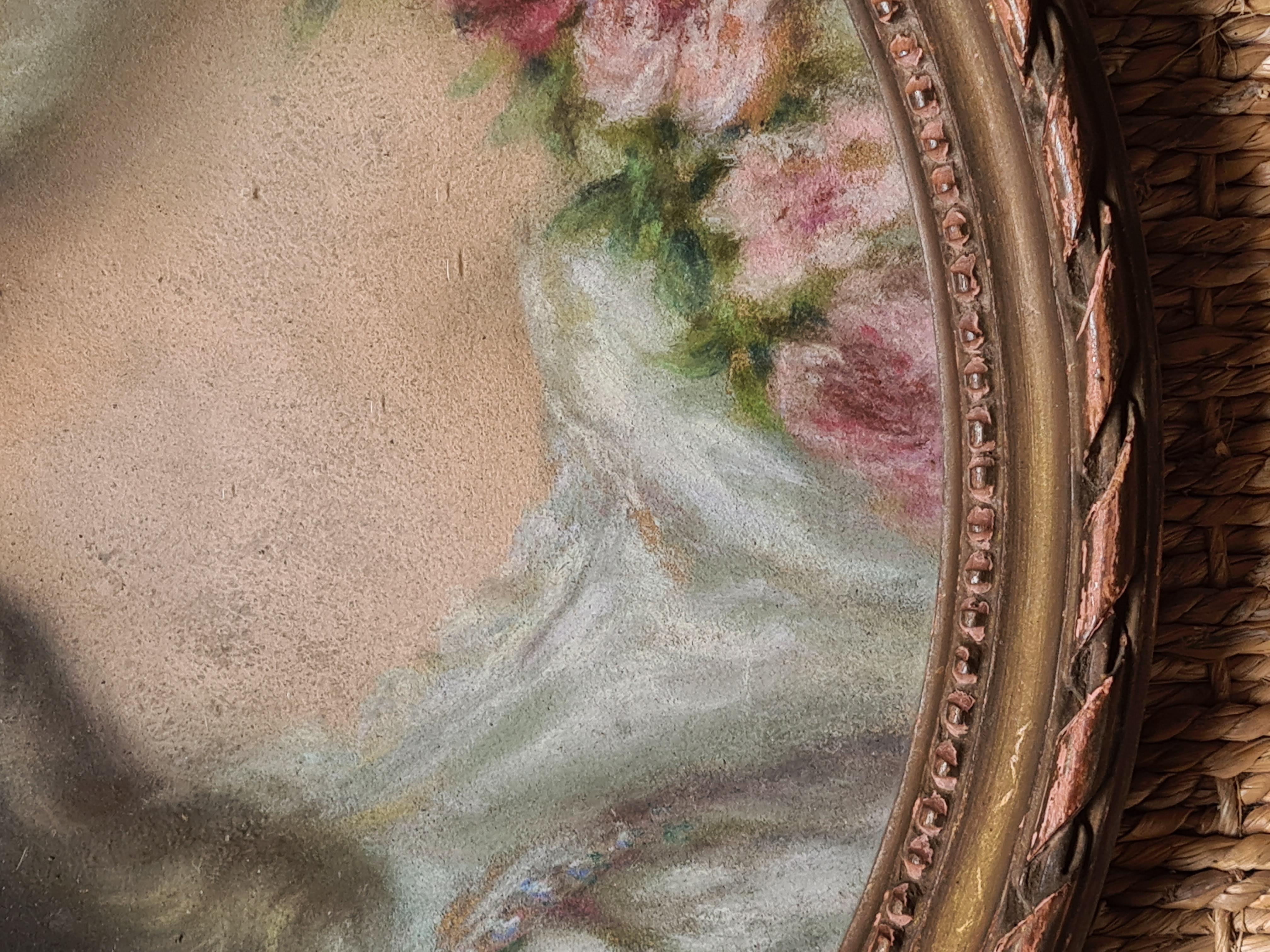 La Comtesse Du Barry en Flore, French Belle Epoque Beauty in 18th Century Dress 6