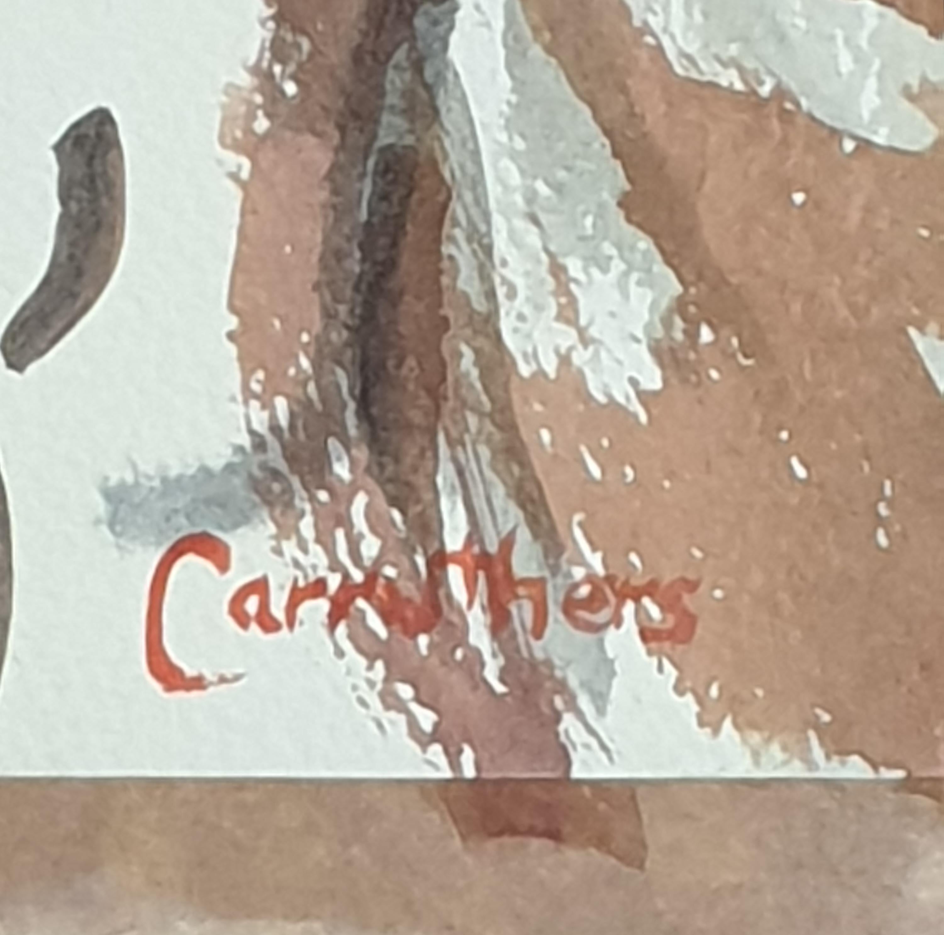 Gouache y acuarela sobre papel de finales del siglo XX. Dioses griegos'. 5