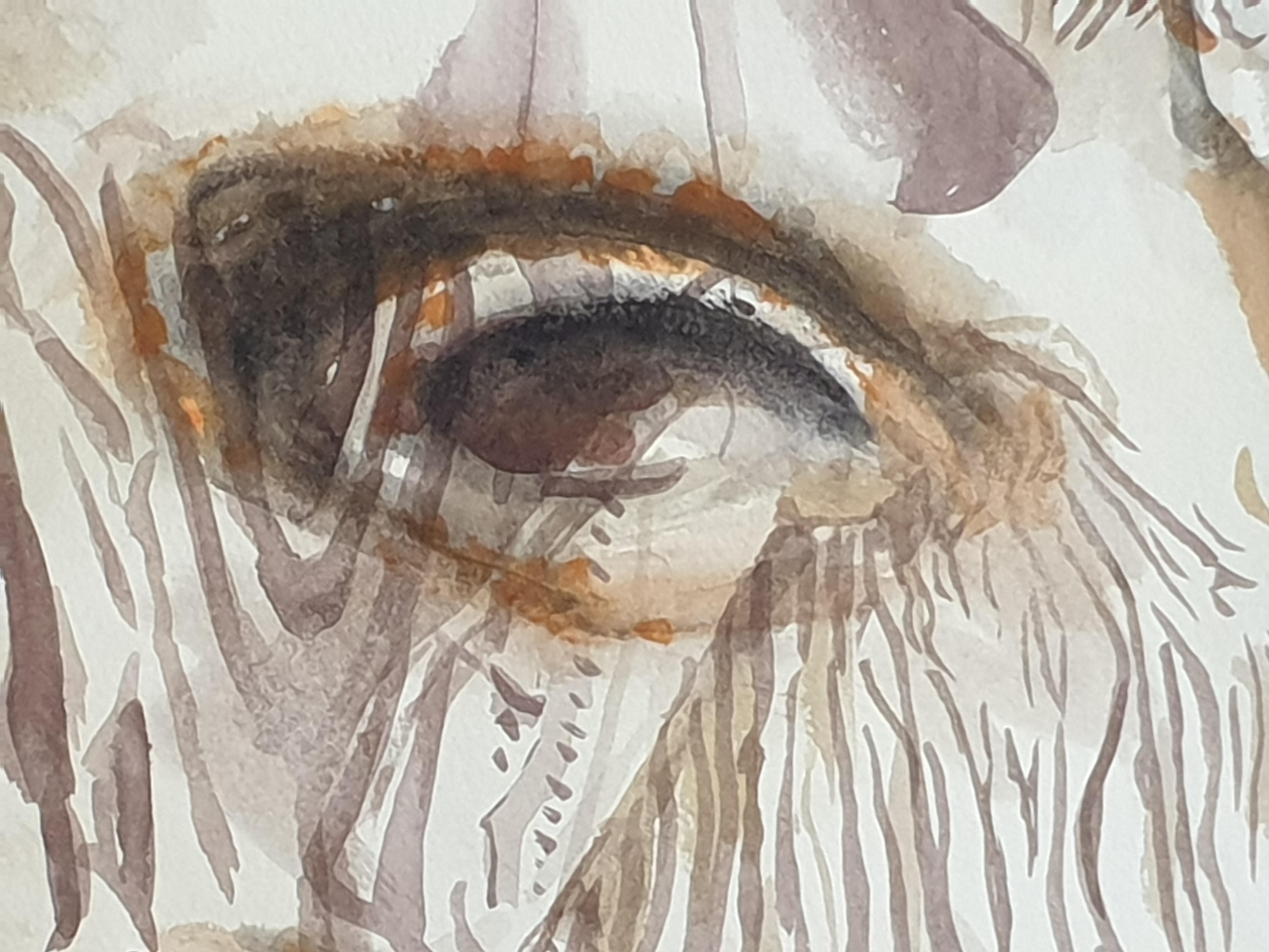 Gouache y acuarela sobre papel de finales del siglo XX. Dioses griegos'. 4