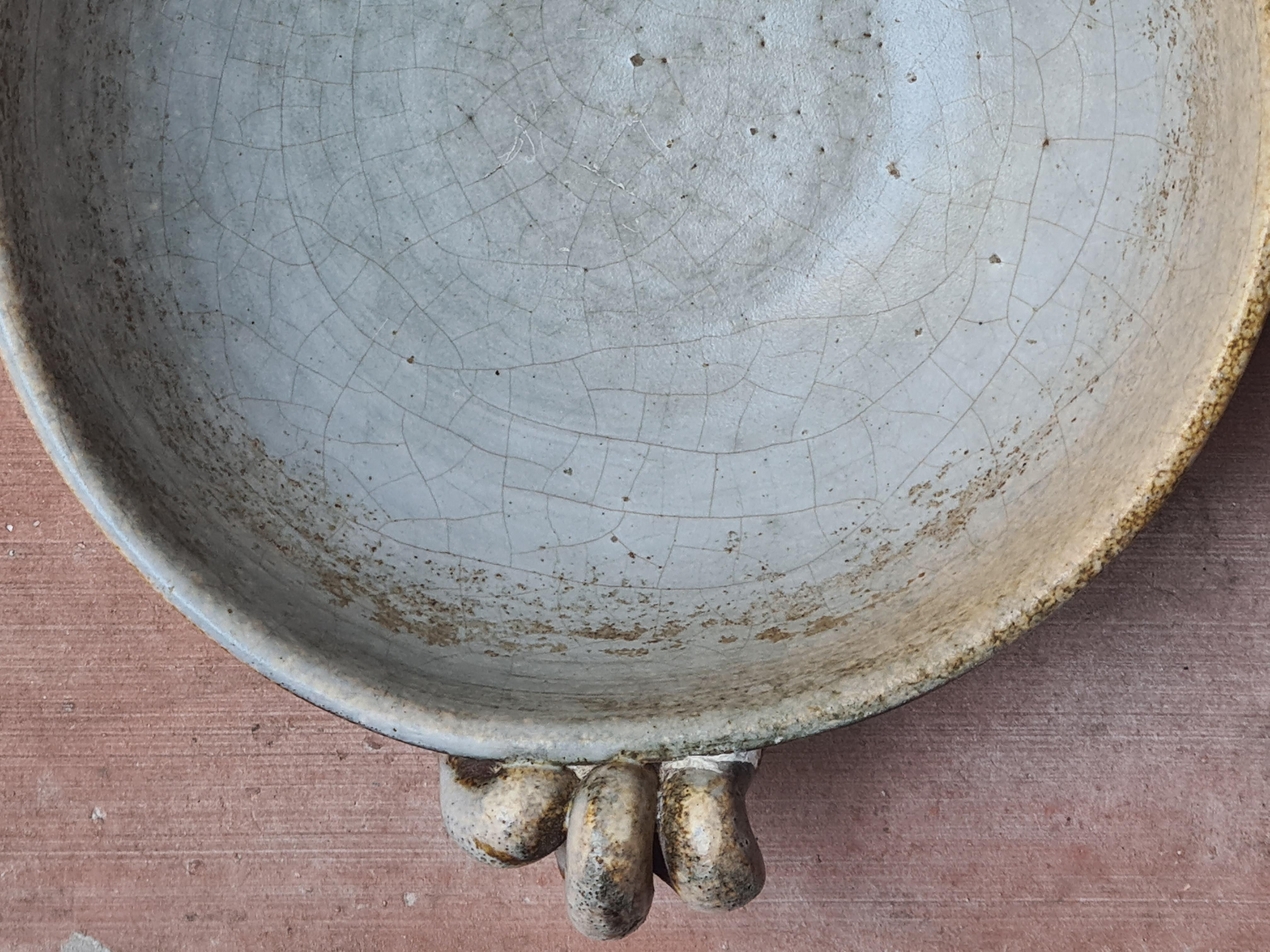 Madoura, Plein Feu, Vallauris Periodo Picasso, Piatto Coupelle. Ceramica smaltata. - Sculpture di Suzanne Ramie