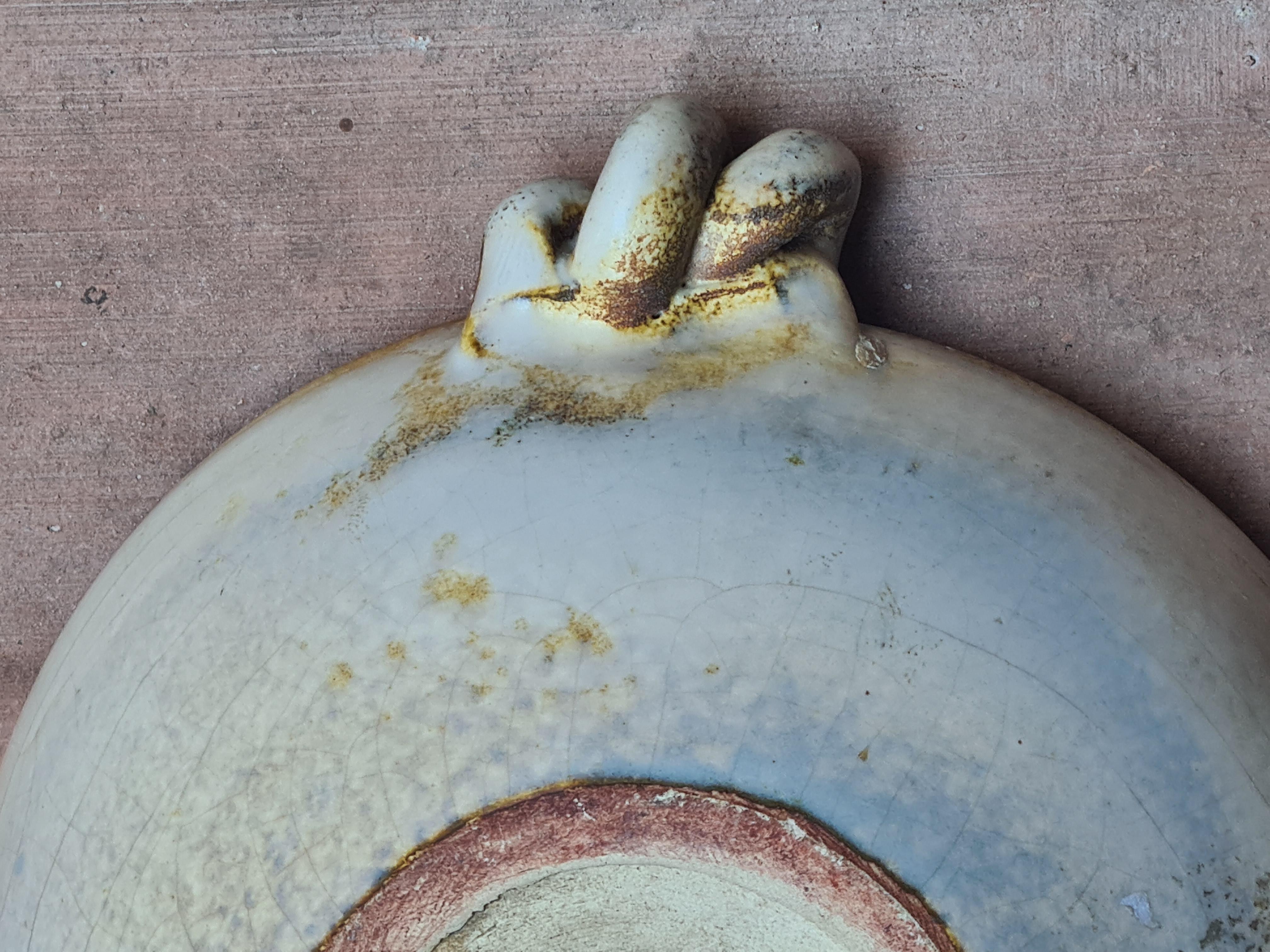 Madoura, Plein Feu, Vallauris Periodo Picasso, Piatto Coupelle. Ceramica smaltata. 5