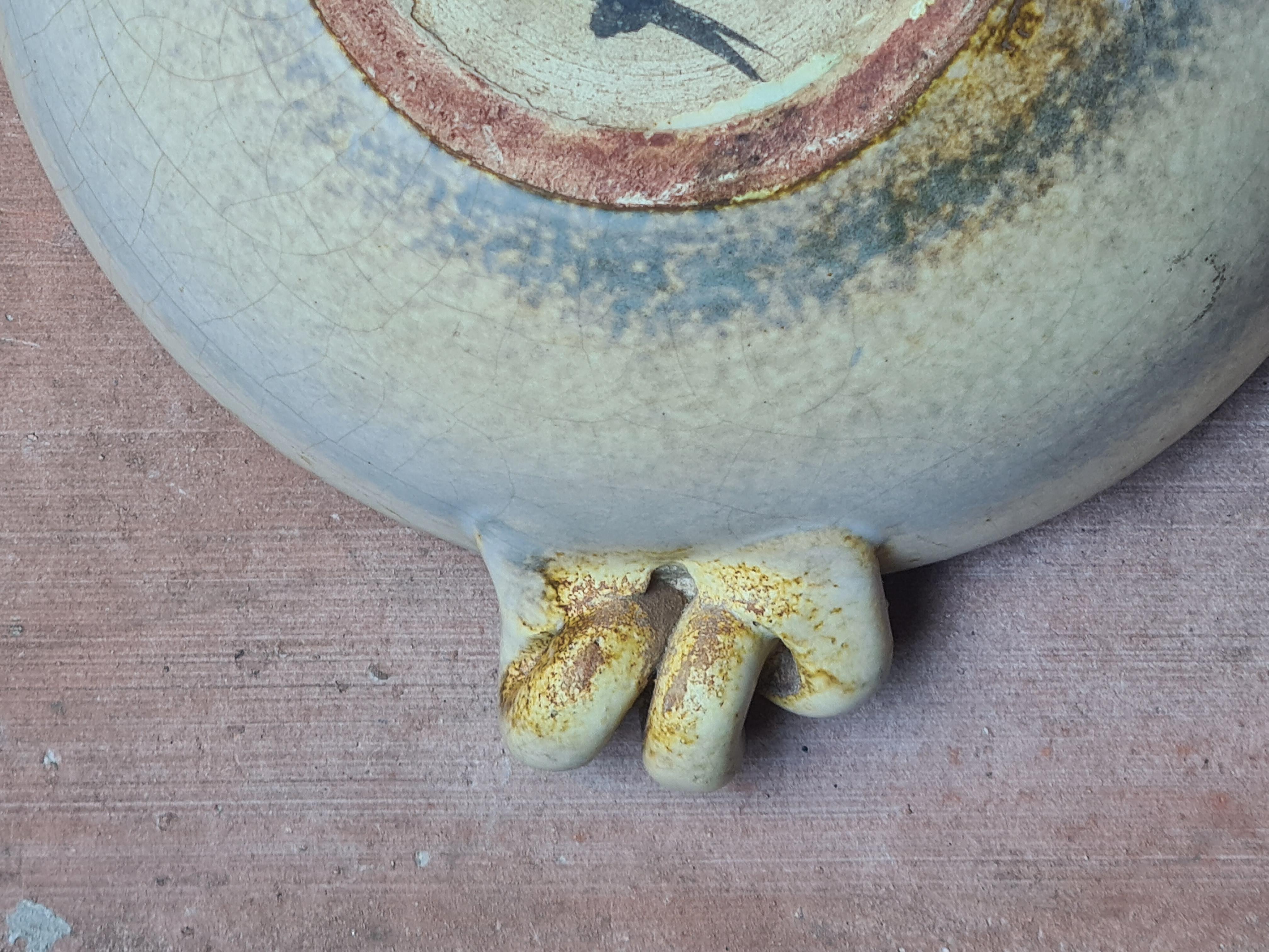 Madoura, Plein Feu, Vallauris Periodo Picasso, Piatto Coupelle. Ceramica smaltata. 4