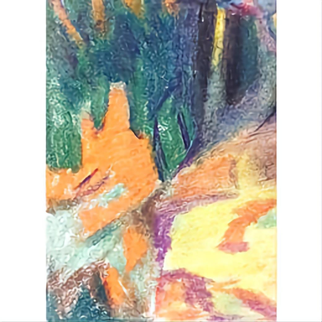 'Cancan a'. Contemporary Fauvist Pastell. Provence. im Angebot 5