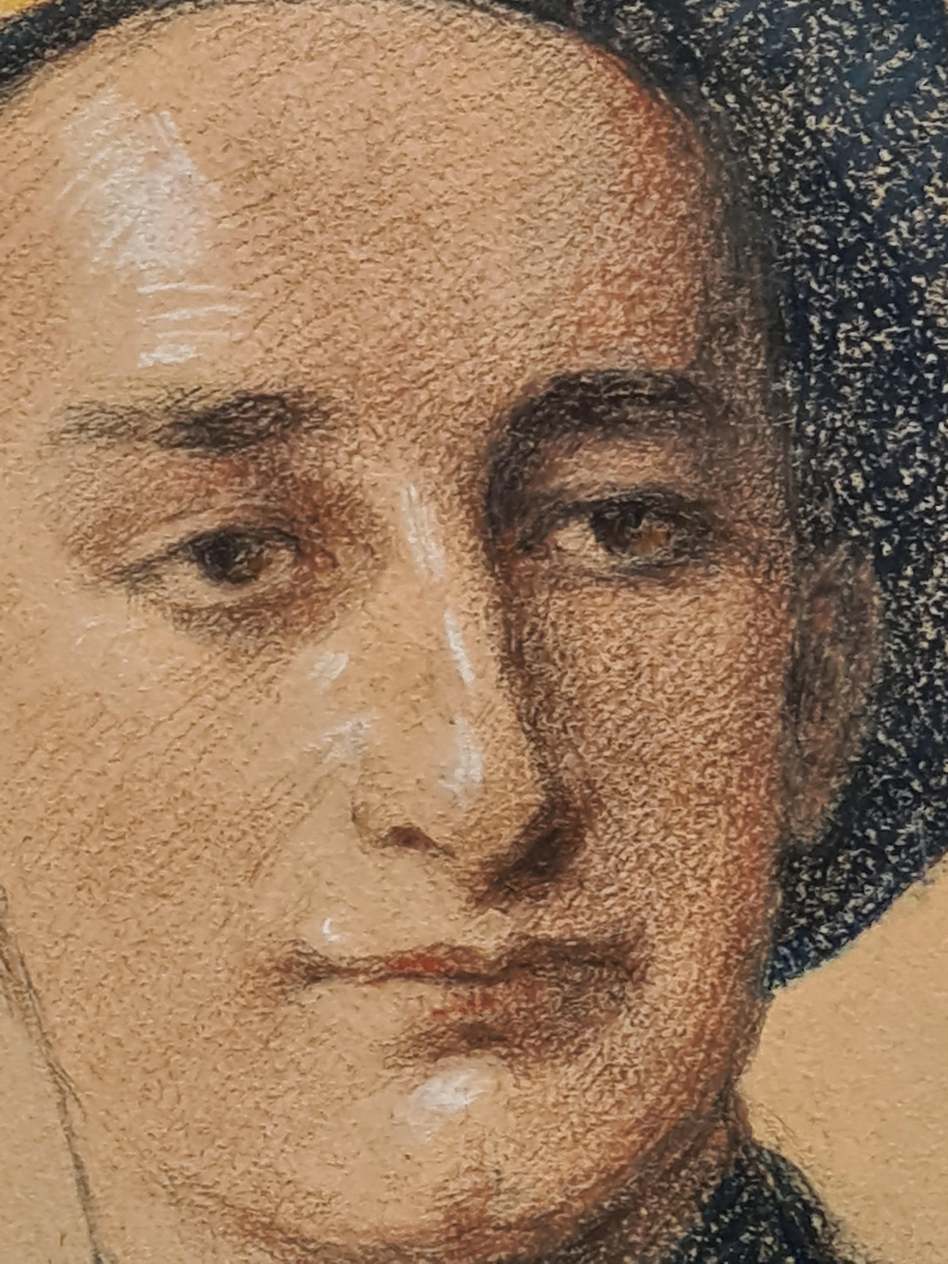 Retrato militar francés de principios del siglo XX, El soldado valiente en venta 2