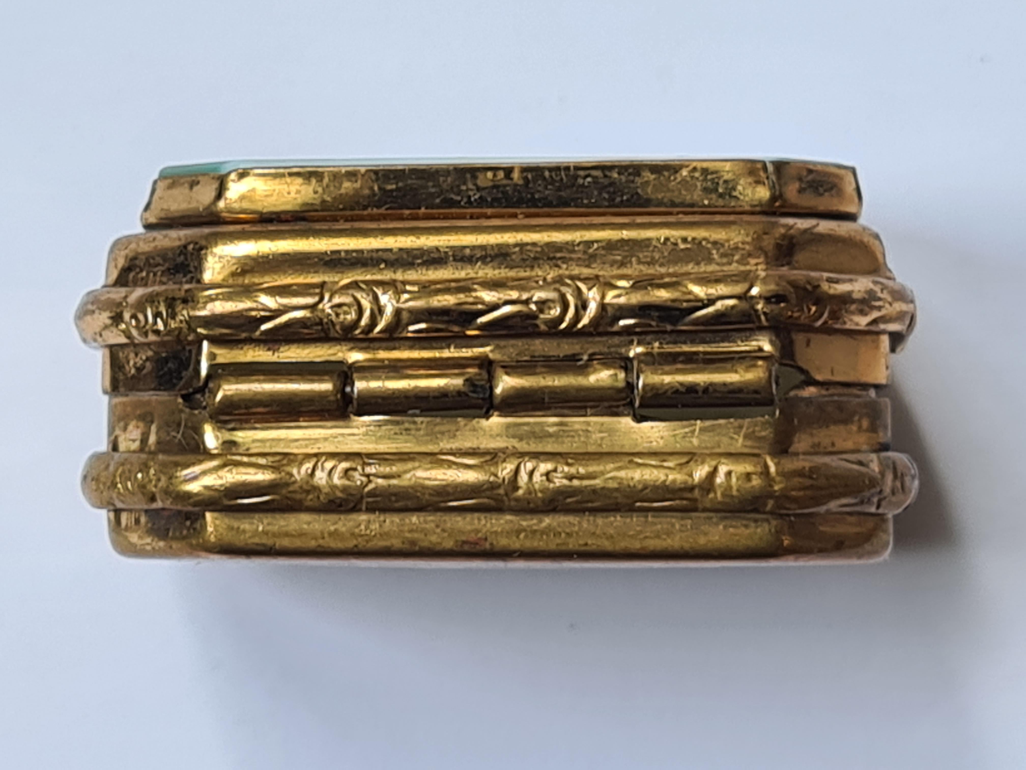 Agate Box With Gilt Pomponne Mounts, Antique, 19th Century For Sale 1