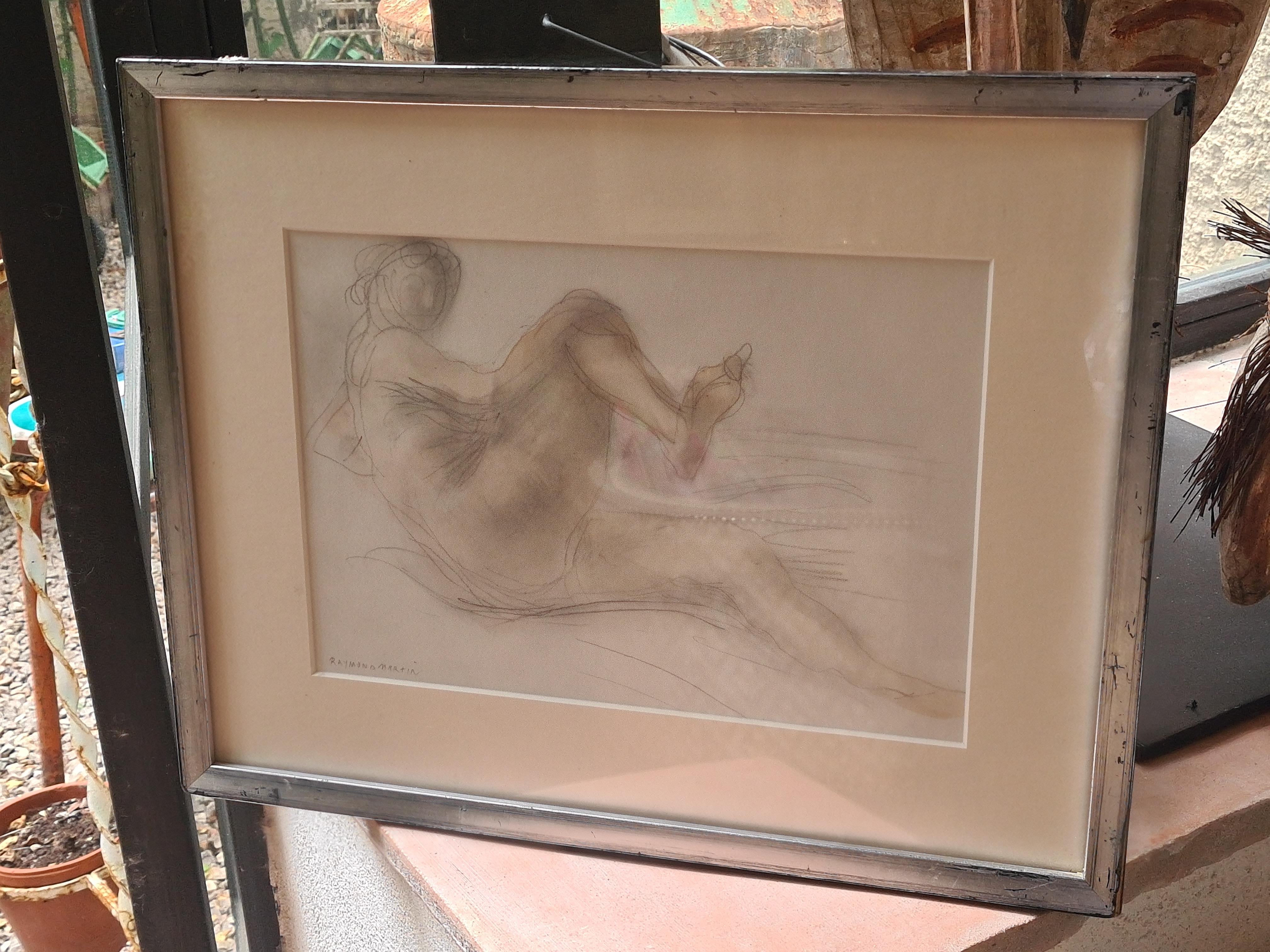 Femme Nue Couchée, Estudio del célebre escultor francés, seguidor de Rodin en venta 6
