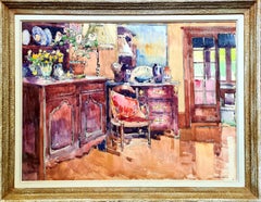 Provencale French Interior View, The Chateau