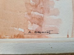 Vue de l'intérieur français provençal, Le Château