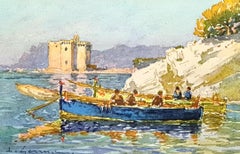 Landscape Drawings and Watercolors