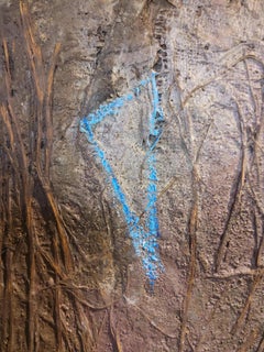 Trilogie , élément 1, Eau. Médias mixtes.