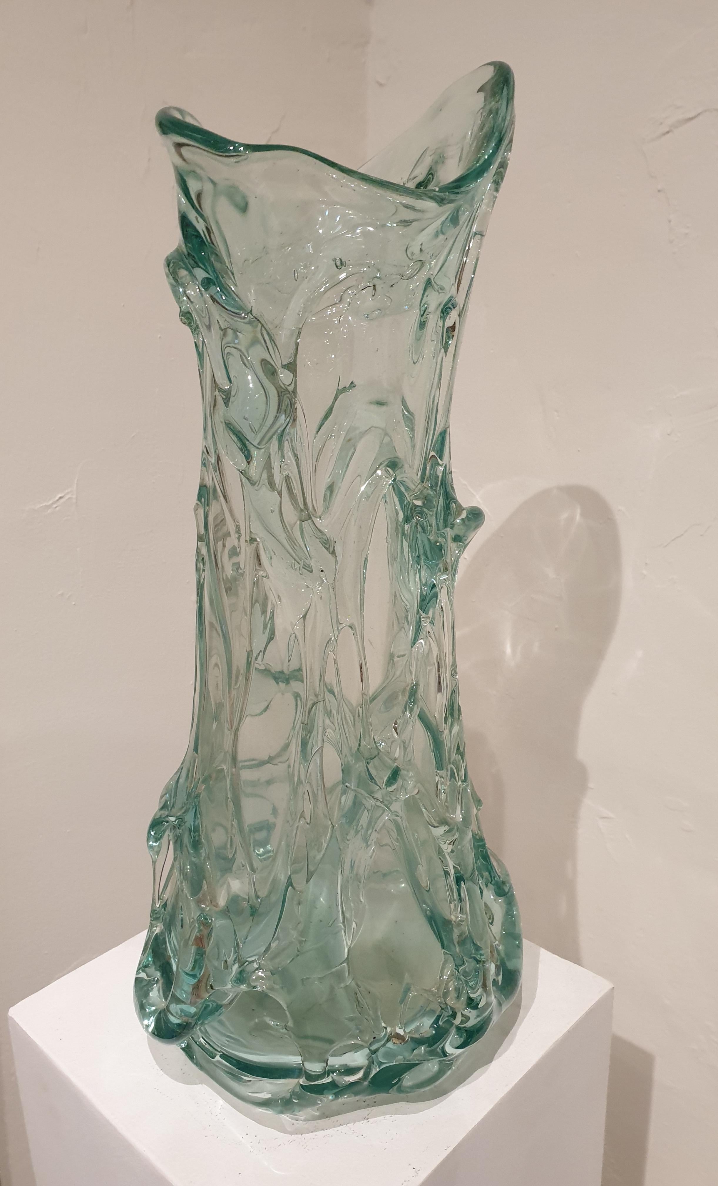 studio mcgee smoked glass vase