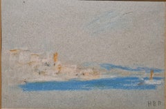 Bellagio, Lake Como. Pastel.