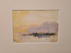 Tribute to Turner, Impressionist view of Lake Lucerne, Switzerland.