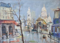 Place du Tertre, Montmartre, Basilica de Sacre Coeur