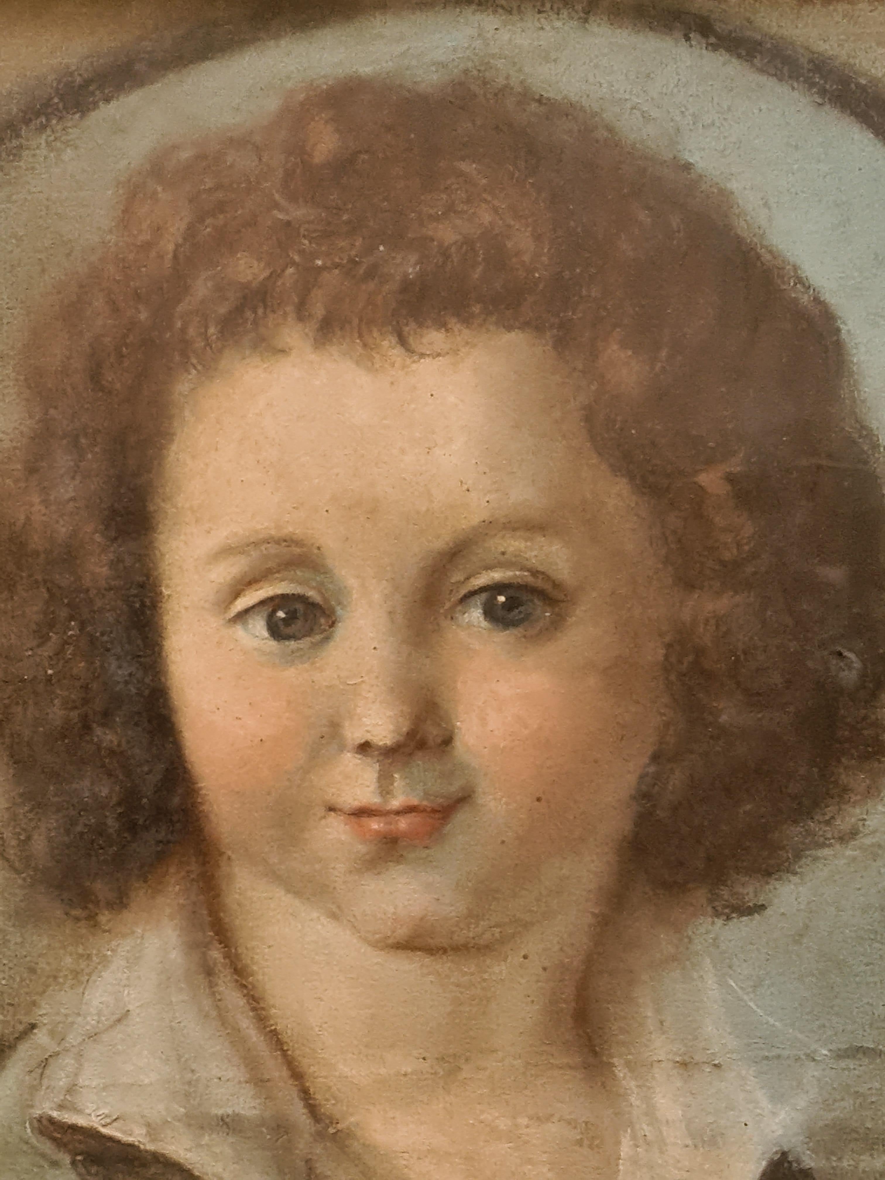 Pastellporträt aus dem 18. Jahrhundert (Französische Schule), Art, von Unknown