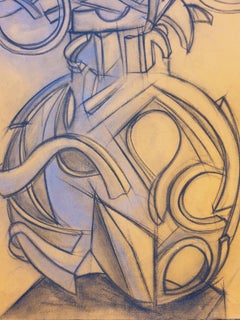 Mid-century Abstract Design for a Sculpture.