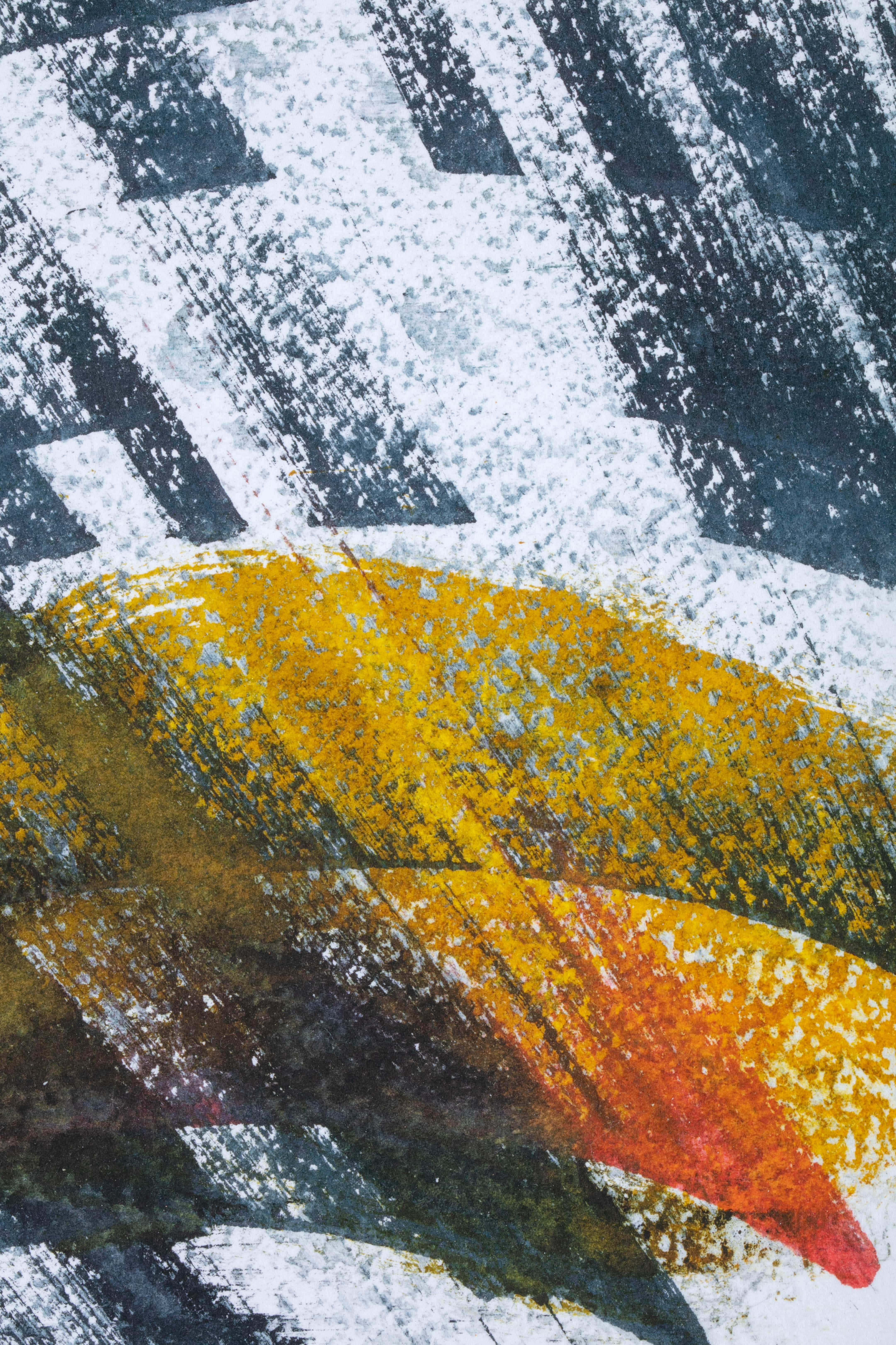 When the Inevitable Happens #3 - Contemporary Painting by Peter Manion