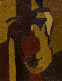 Tolleranza di Gilbert Pauli - Olio su tela 25x27 cm