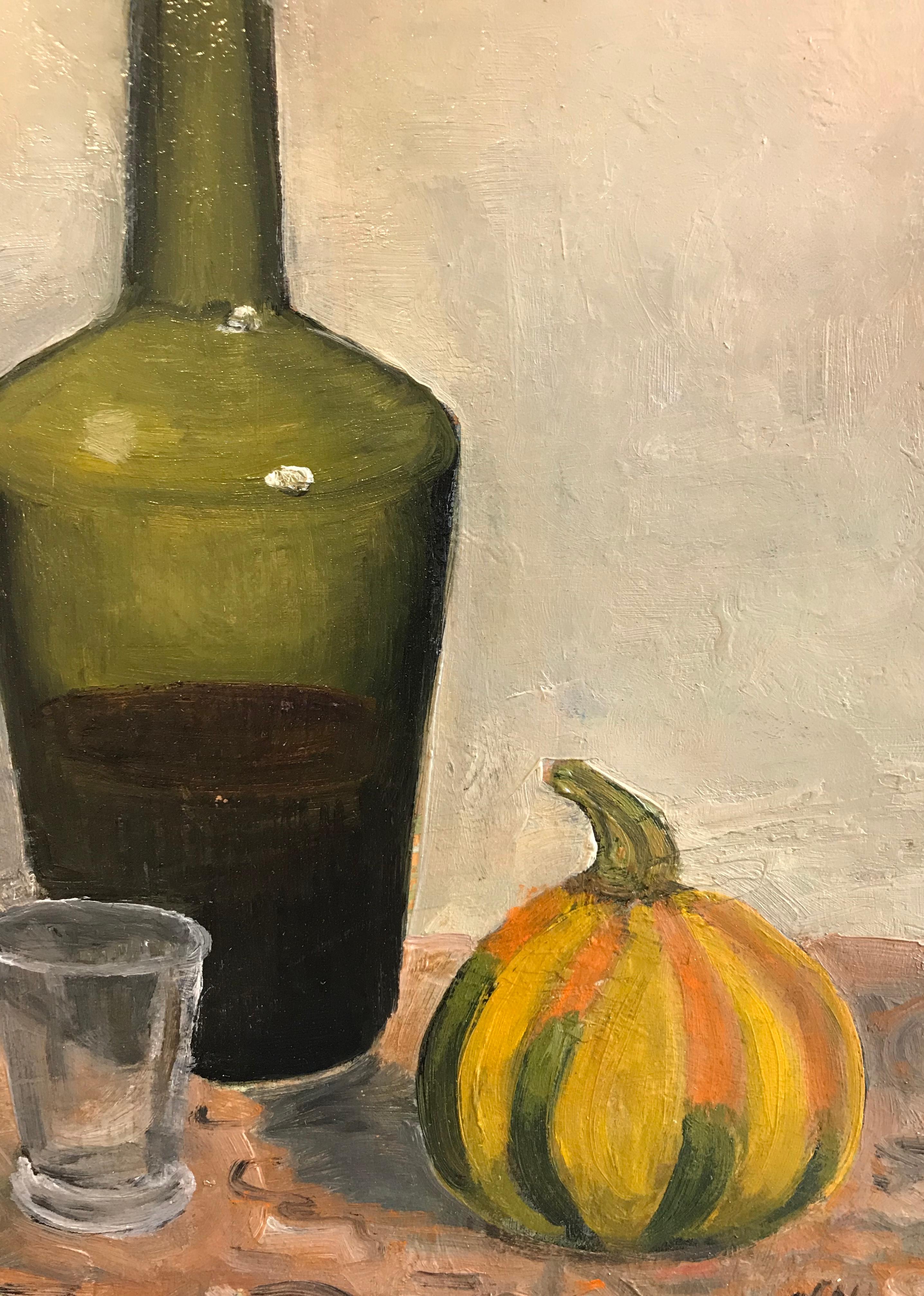 Still life with carafe and teapot - Academic Painting by Jean F. Chomel