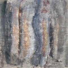 "Séparer" by Gilbert Pauli - Watercolor on paper 36x36 cm