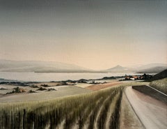 "On the Vaudoise cost, Switzerland" by René Zwahlen - Watercolor 44x57 cm
