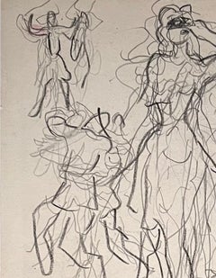 Reverly by Benjamin II Vautier - Graphite on paper - 13x19 cm