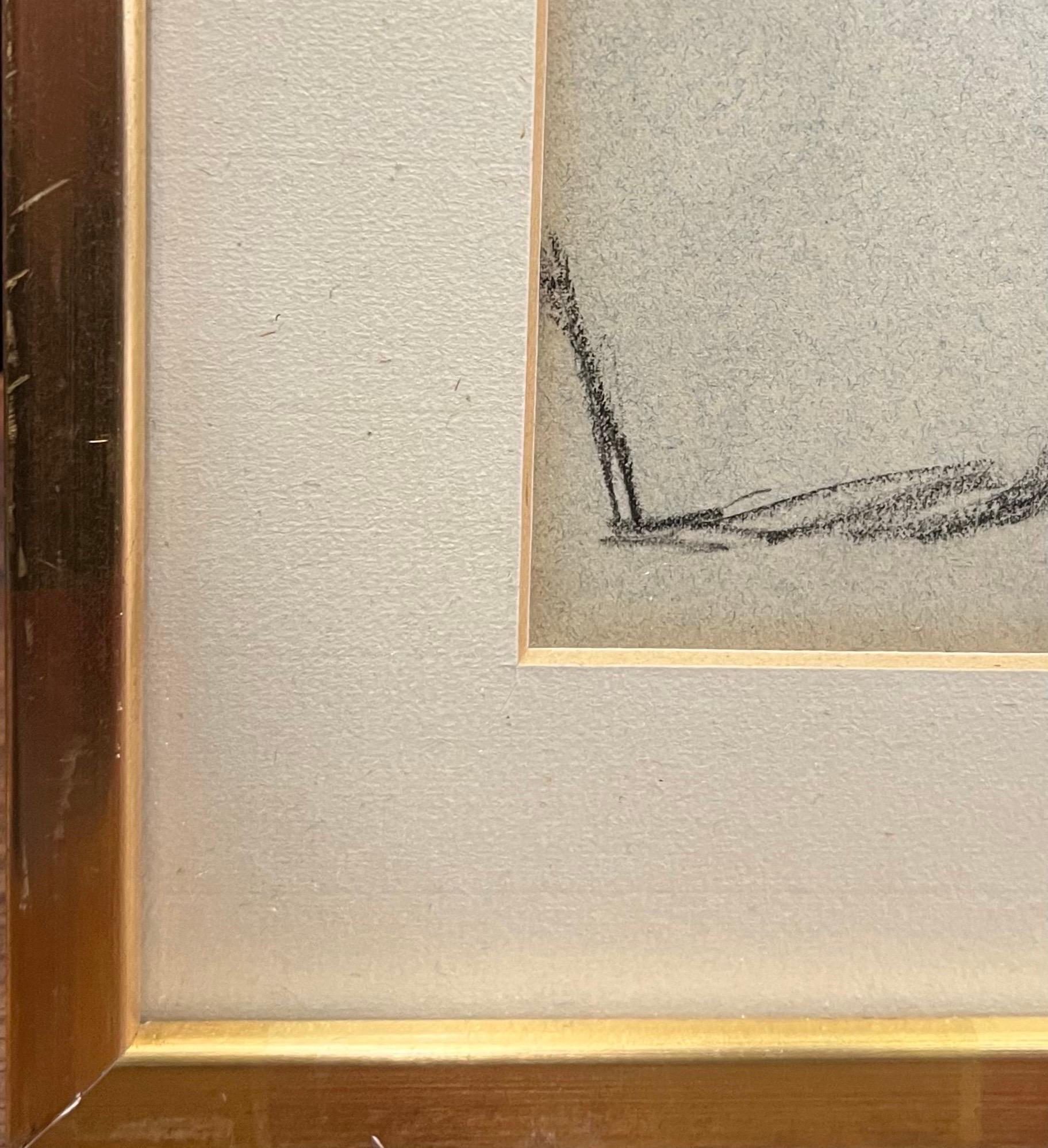 Tree by Otto Vautier - Graphite on paper - 21x29 cm For Sale 7