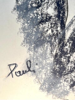 "Lady Portrait" de Gilbert Pauli - Pastel sur papier - 48x32 cm