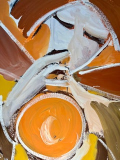 "Brass" de Gilbert Pauli - Gouache sur papier - 48x32 cm