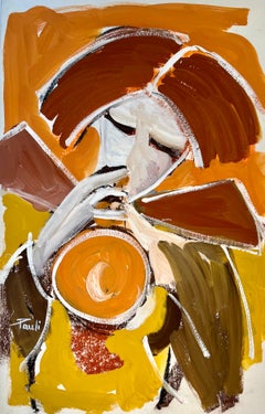 "Brass" by Gilbert Pauli - Gouache on Paper - 48x32 cm