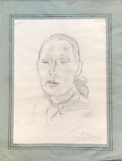 Mrs John Torcapel by Alexandre Blanchet - Sketch 35x47 cm