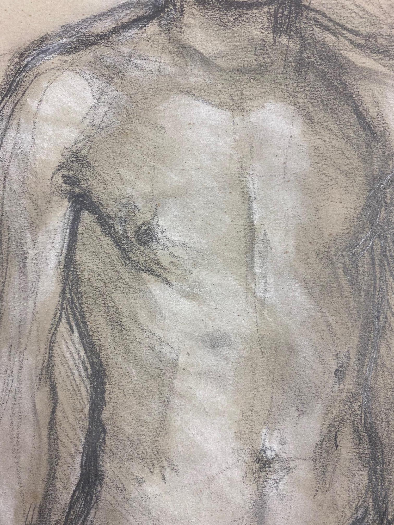 Male nude - Academic Art by Otto Vautier
