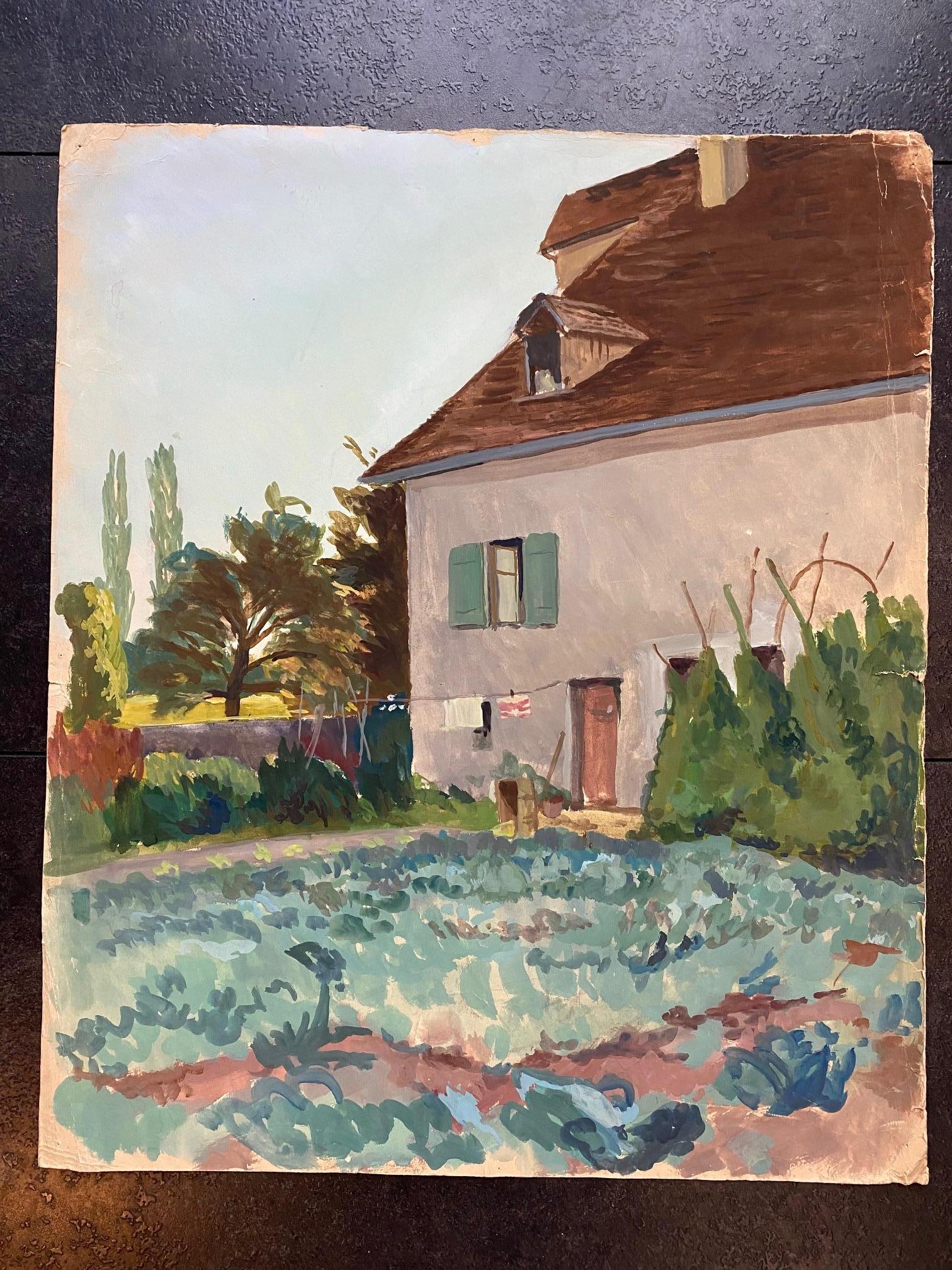 Villa di campagna - Art di Isaac Charles Goetz