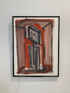 "The little inhabitants" n°3 von Gilbert Pauli - Aquarell auf Papier 50x66 cm