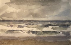 Bretagne II by Edouard Arthur - Watercolor 30x40 cm