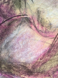 "Madre futura" di Gilbert Pauli - Pastello su carta - 50x37 cm