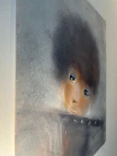 "Curiosity" by Gilbert Pauli - Pastel on Paper - 38x32 cm