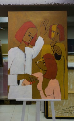 Marie-Madeleine di Gilbert Pauli - Olio su tela 113x77 cm