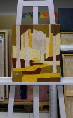 White Tree de Gilbert Pauli - Huile sur toile 41x33 cm