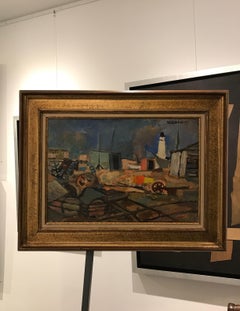 Port of Antibes after the carnival