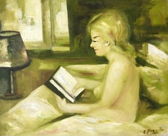 Jeune femme à la lecture - Young woman reading