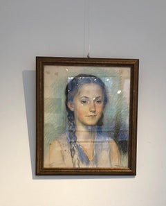 Portrait of a young girl