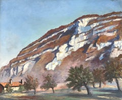 Al pie de la Salève de Filip Haag - Óleo sobre lienzo 46x55 cm