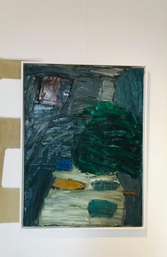 Composition abstraite 2 d'Alexandre Rochat - huile sur toile