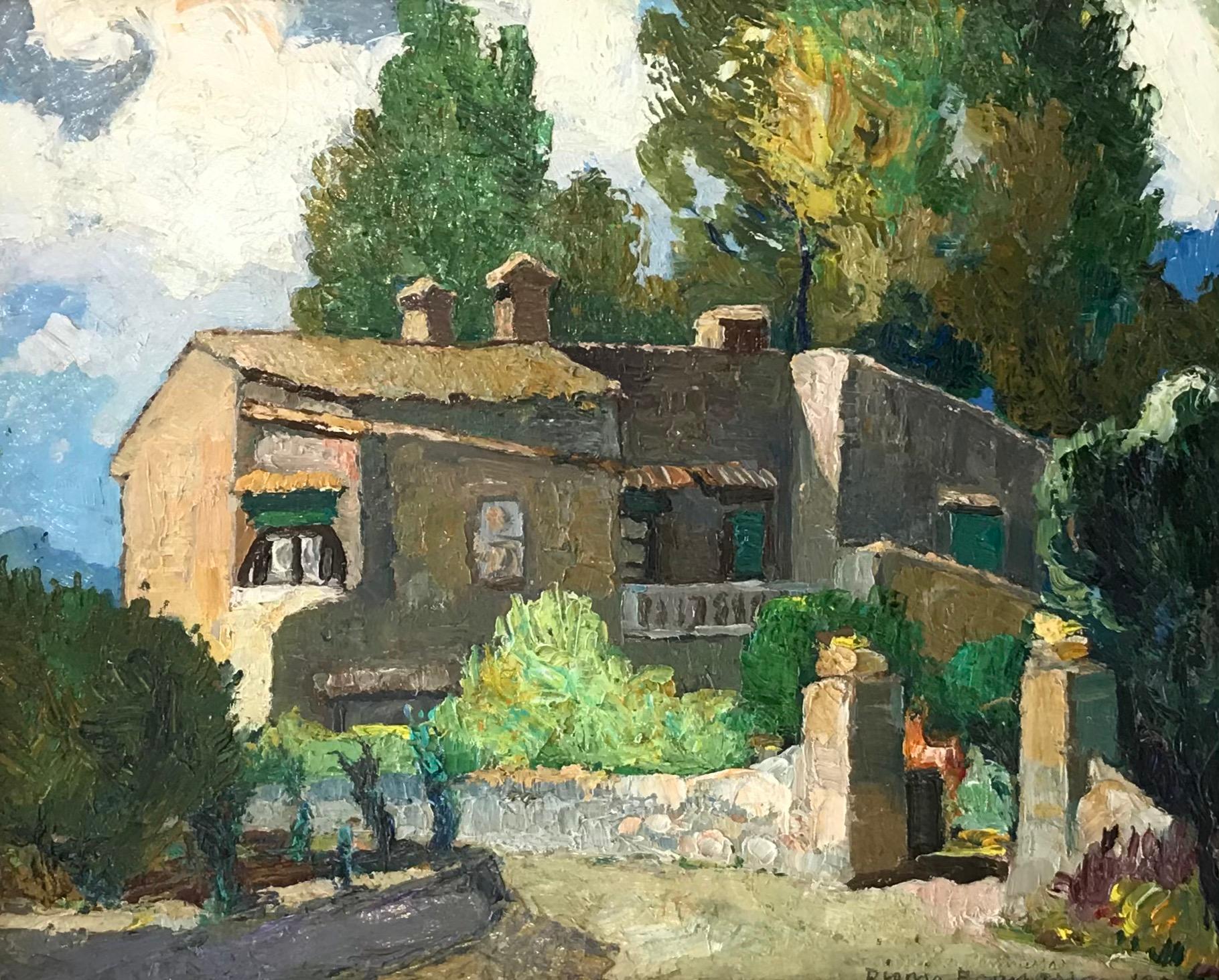 Dionis Bennassar Landscape Painting - Villa 