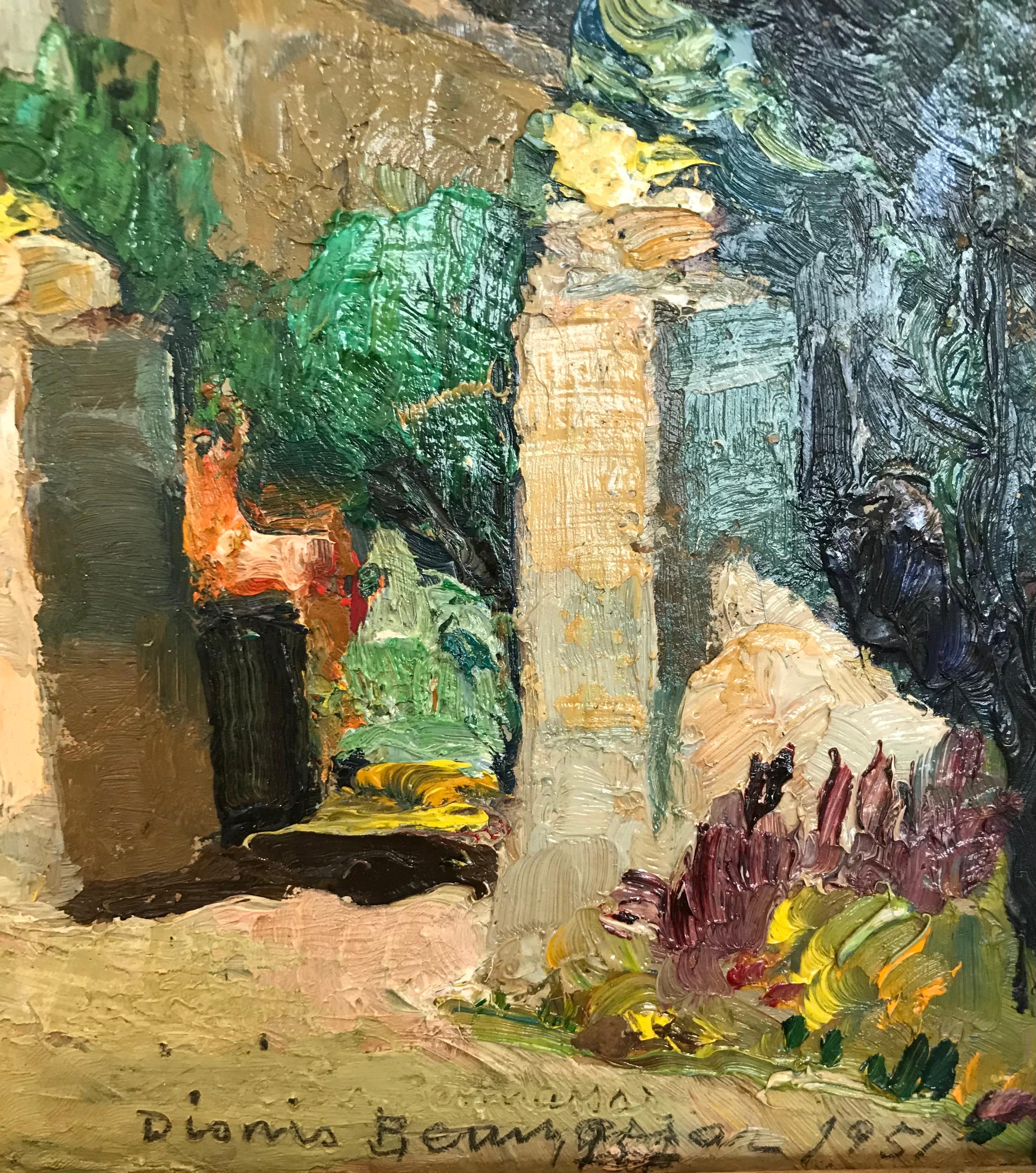 Villa (Moderne), Painting, von Dionis Bennassar