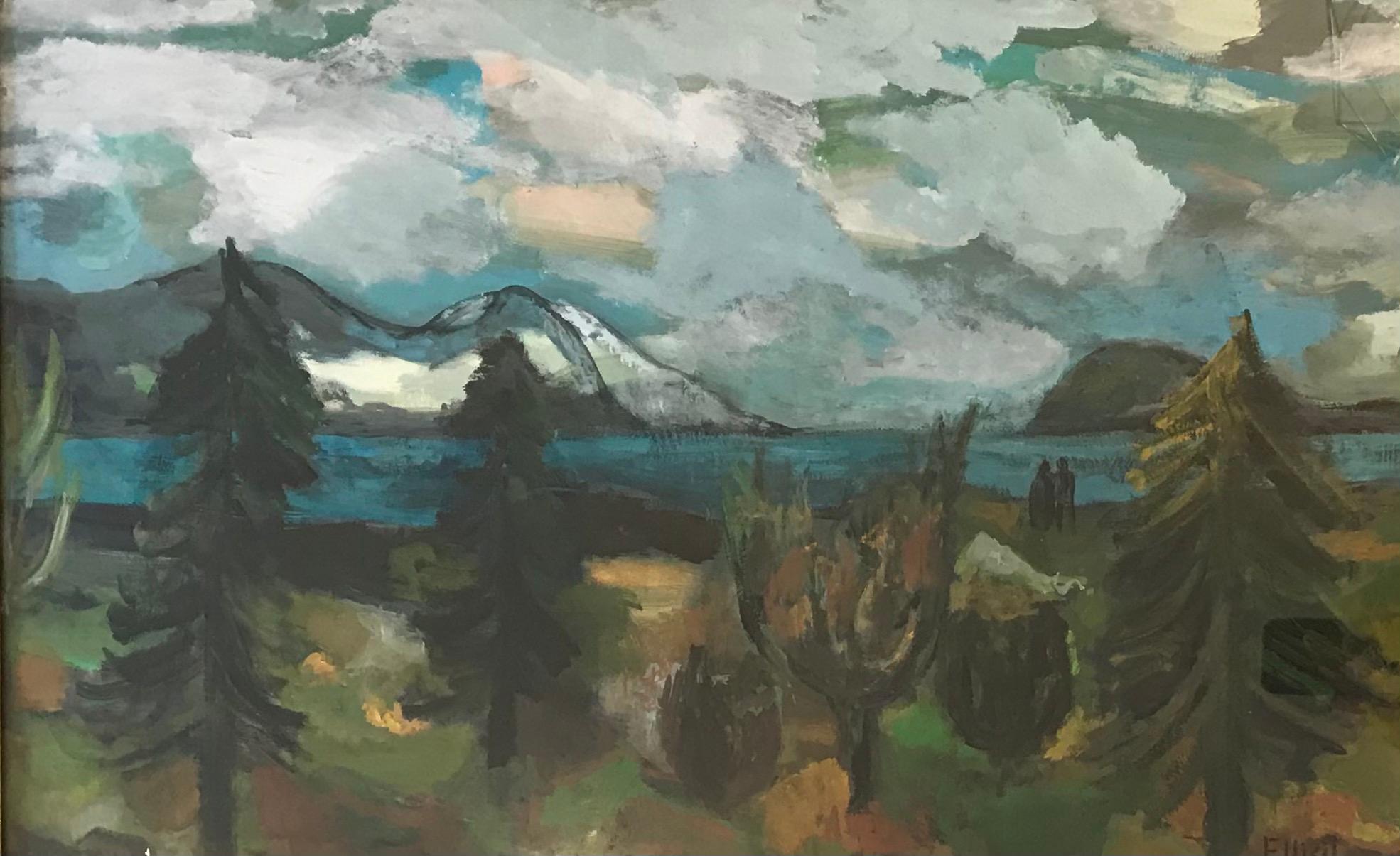 Ellisif HOLY-BJÖRSET Landscape Painting - The north