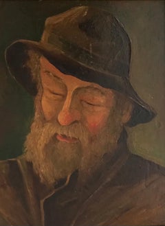 Bearded man in hat