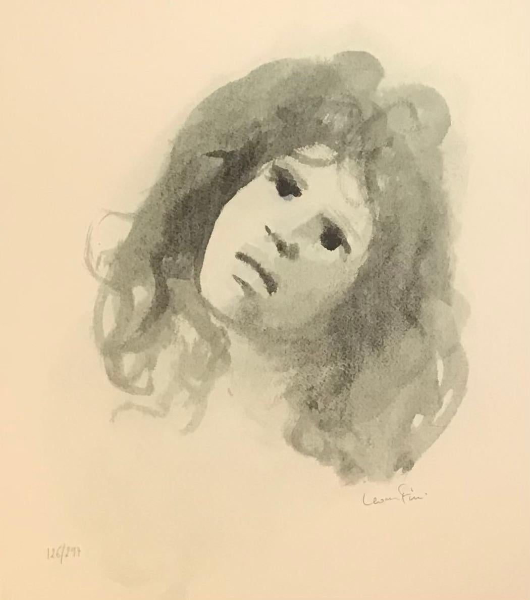 Edition 126 of 297
1 copy
Work on paper
Light brown wooden frame with glass pane
68 x 55 x 1,5 cm

Leonor Fini, pseudonym of Eleonor Fini, born in Buenos Aires (Argentina) on August 30, 1908 (or 1907 for some sources) and died in Paris on January