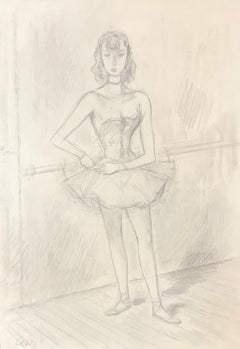 Dancer von Henri Fehr – Zeichnung 50x35 cm